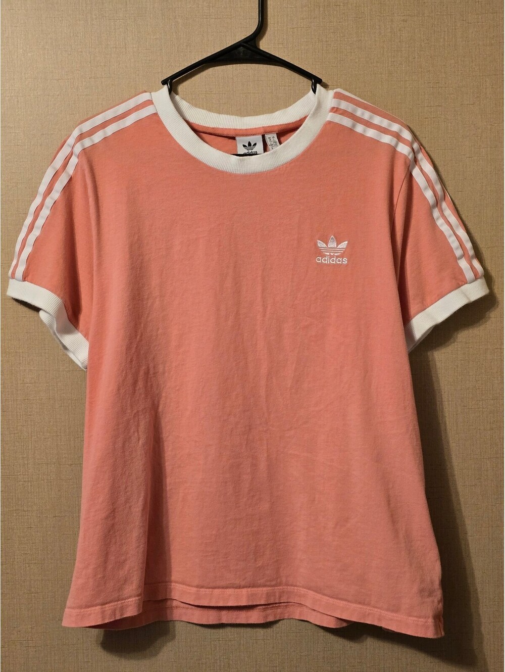 adidas Originals Womens Adicolor 3-Stripes Tee / Ringer T-Shirt
